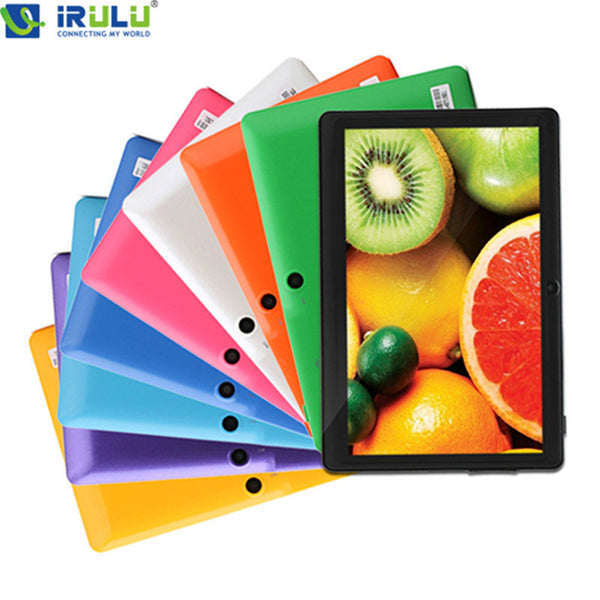 IRULU eXpro  X1 7" Tablet PC 8GB Android Tablet Computer Dual Core Dual Camera External 3G WIFI 2015 Tablet with Keyboard Case