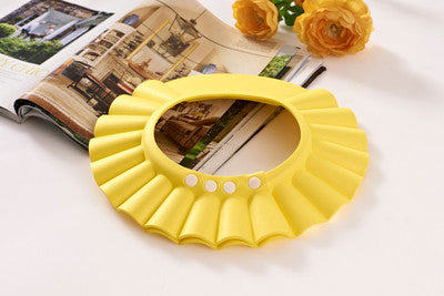 Adjustable Baby Hat Toddler Kids Shampoo Bath Bathing Shower Cap Wash Hair Shield Direct Visor Caps For Children Baby Care