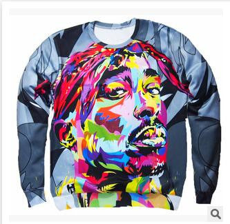 2015 New Arrival rap star 3d sweatshirt NWA N.W.A Cal. COMPTON hip hop mens hoodie crewneck casual tops for men/women