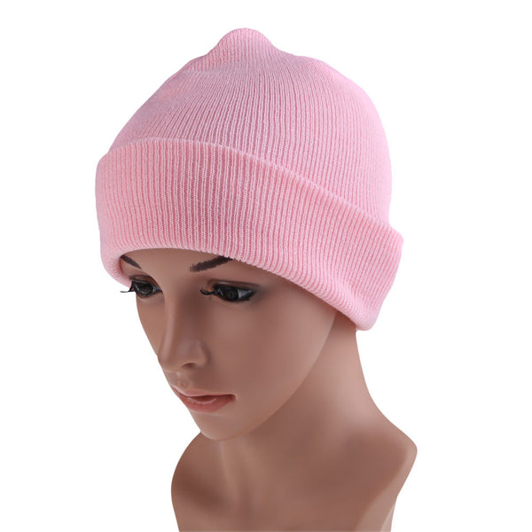 Men's Women Beanie Knit Ski Cap Hip-Hop Color Winter Warm Unisex Wool Hat EMS DHL Free Shipping Mail