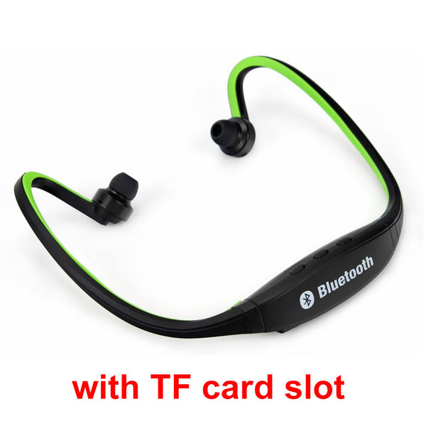 Original S9 Sport Wireless Handfree Bluetooth 4.0 Earphone Headphone Headset with Microphone Support TF Card Slot for All Phones