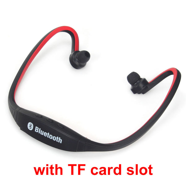 Original S9 Sport Wireless Handfree Bluetooth 4.0 Earphone Headphone Headset with Microphone Support TF Card Slot for All Phones
