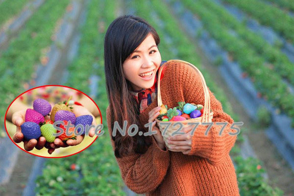 200 Hanging Strawberry Seeds --- Real & Fresh Seeds, Sweet & Juicy, DIY Home Garden, Free Shipping