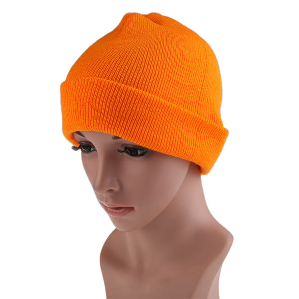 Men's Women Beanie Knit Ski Cap Hip-Hop Color Winter Warm Unisex Wool Hat EMS DHL Free Shipping Mail