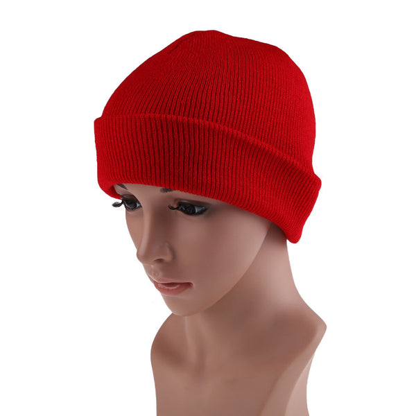 Men's Women Beanie Knit Ski Cap Hip-Hop Color Winter Warm Unisex Wool Hat EMS DHL Free Shipping Mail